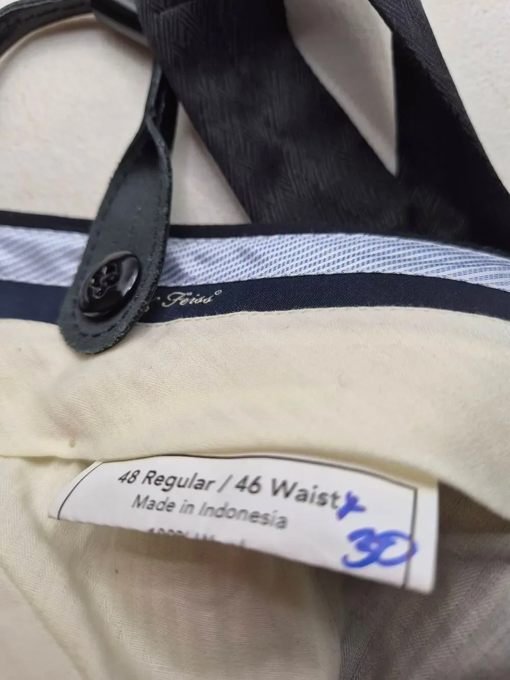 Joseph &Feiss pinstripe suit